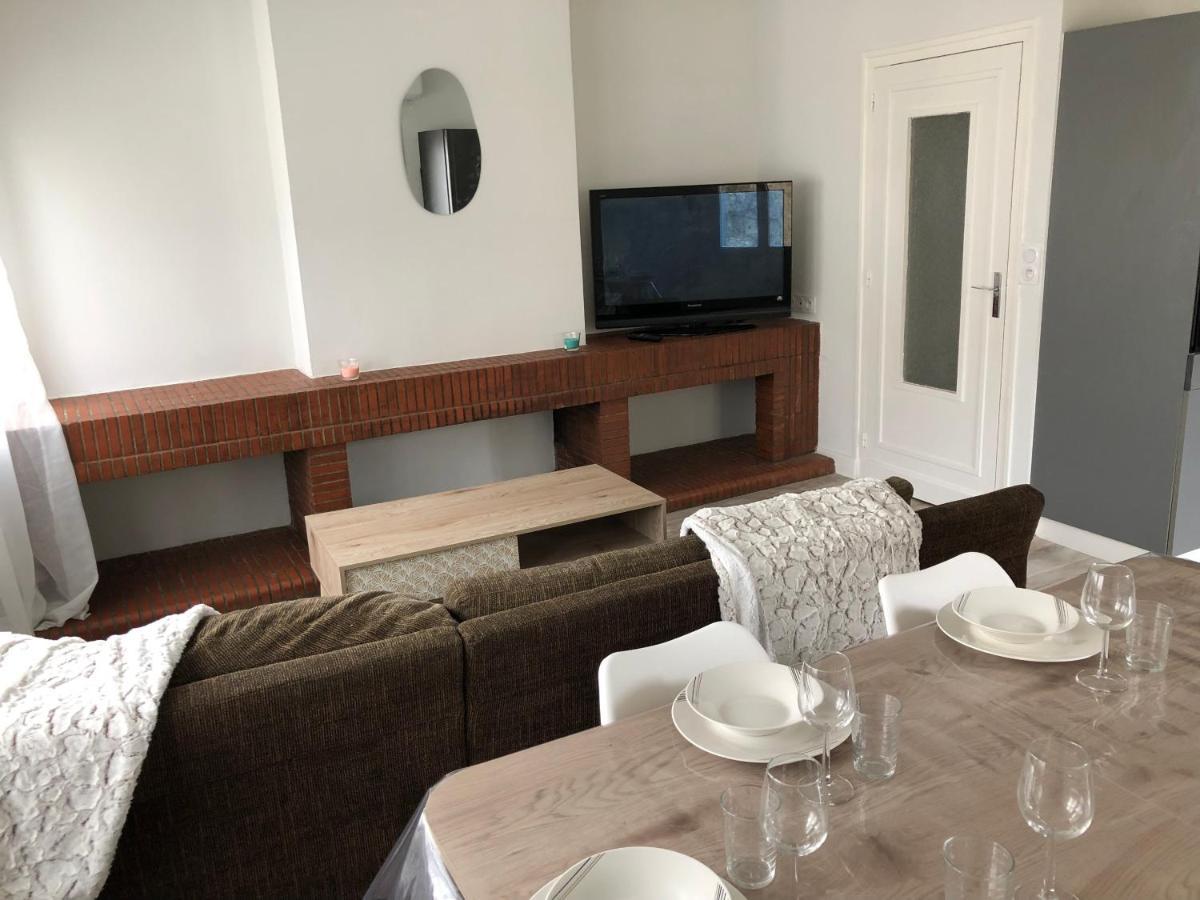 Appartement Cosy Et Lumineux Caussens Luaran gambar